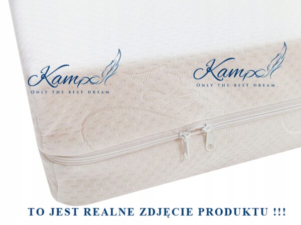 Pokrowiec na materac Silver 200X220, Wymiar, Zamek - Image 3