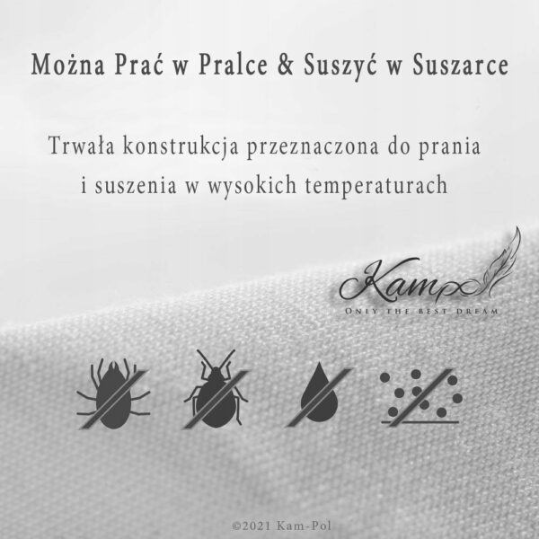 Wodoodporny pokrowiec SZARY !! Frota ZAMEK 60X120 - Image 3