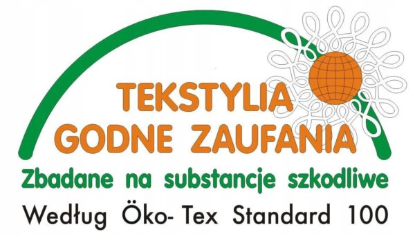 Ciemny Szary Pokrowiec na materac 60x70 Zamek - Image 3