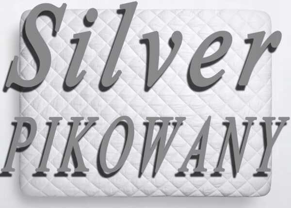 Pokrowiec Na Materac 140x210 Ochraniacz PIKOWANY PRODUKT POLSKI SILVER - Image 3