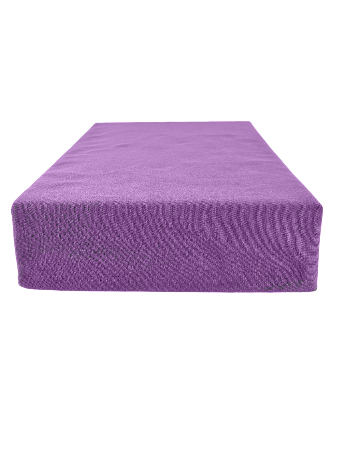 PRZEŚCIERADŁO Z GUMKĄ JERSEY BAWEŁNA PREMIUM WRZOS 160x200 - obrazek 4