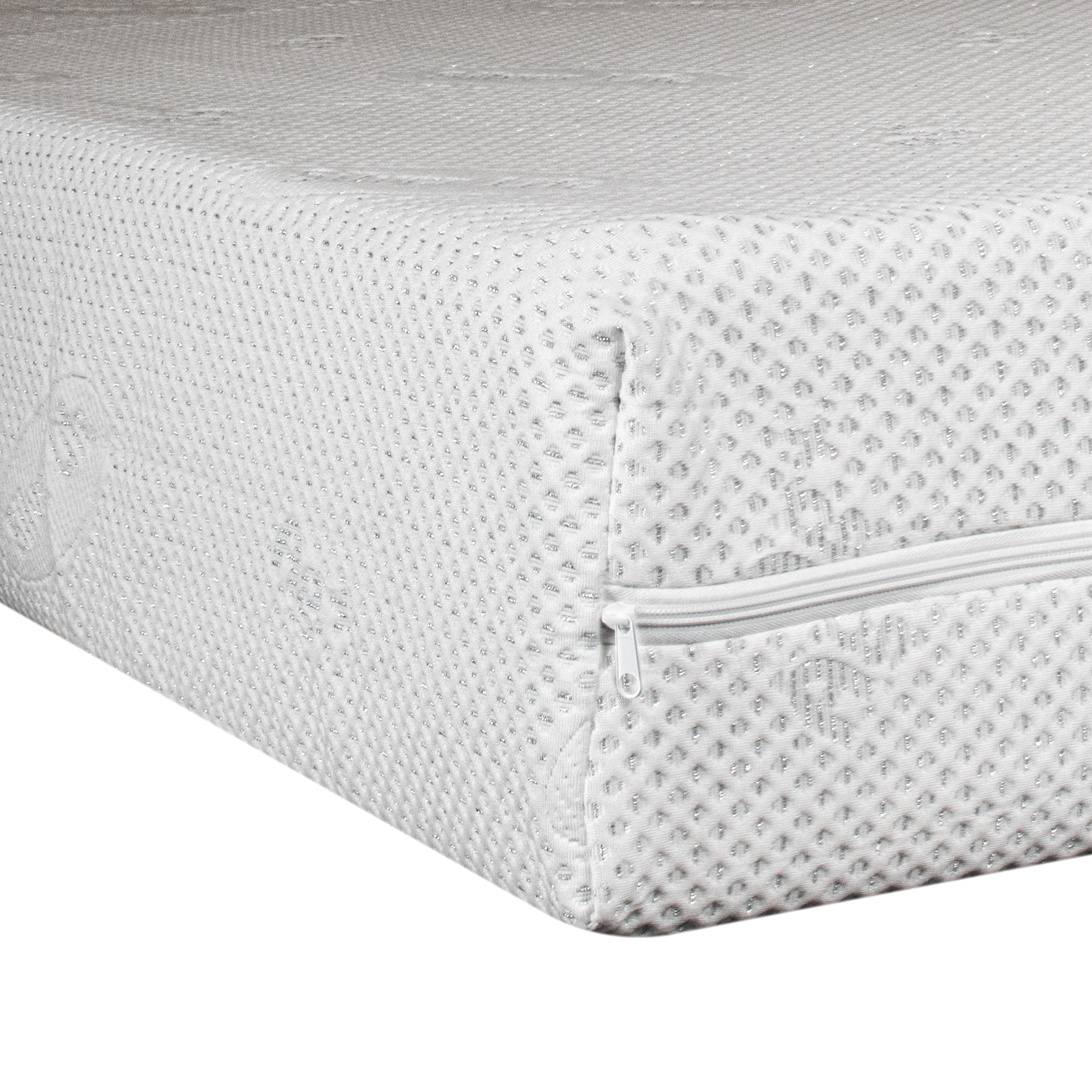 POKROWIEC KAM-POL NA MATERAC GRUBY SILVER JONY SREBRA 180x220