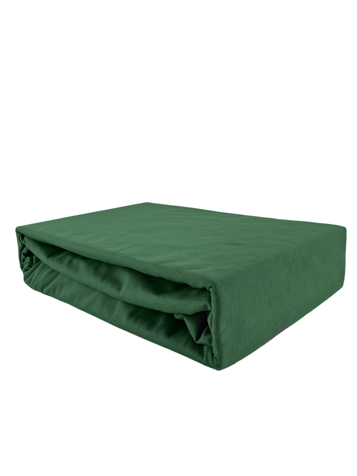 PRZEŚCIERADŁO Z GUMKĄ JERSEY BAWEŁNA PREMIUM ZIELEŃ BUTELKOWA 70x100 - obrazek 5