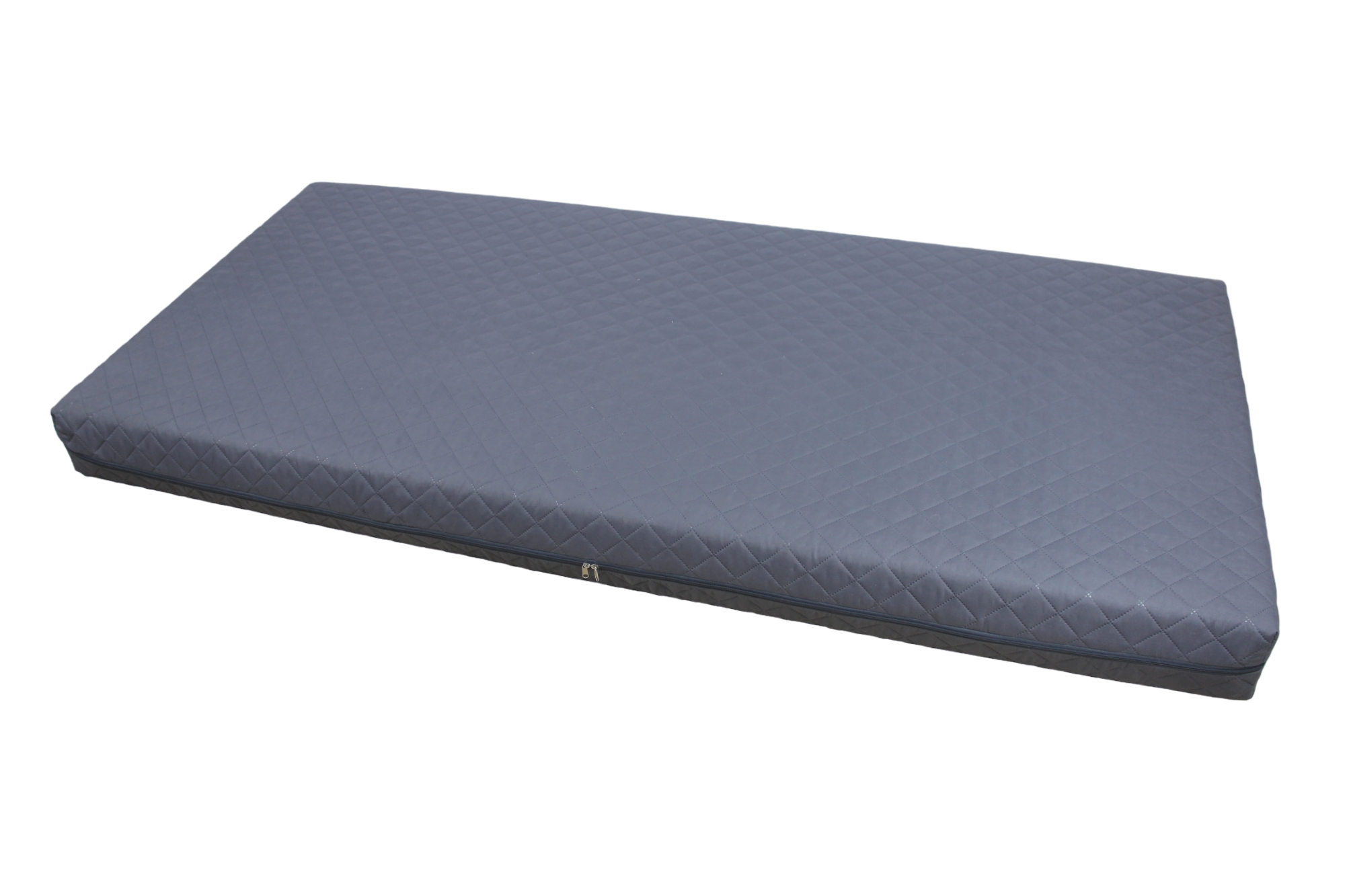 POKROWIEC KAM-POL NA MATERAC PIKOWANY CIEMNY SZARY 200x220