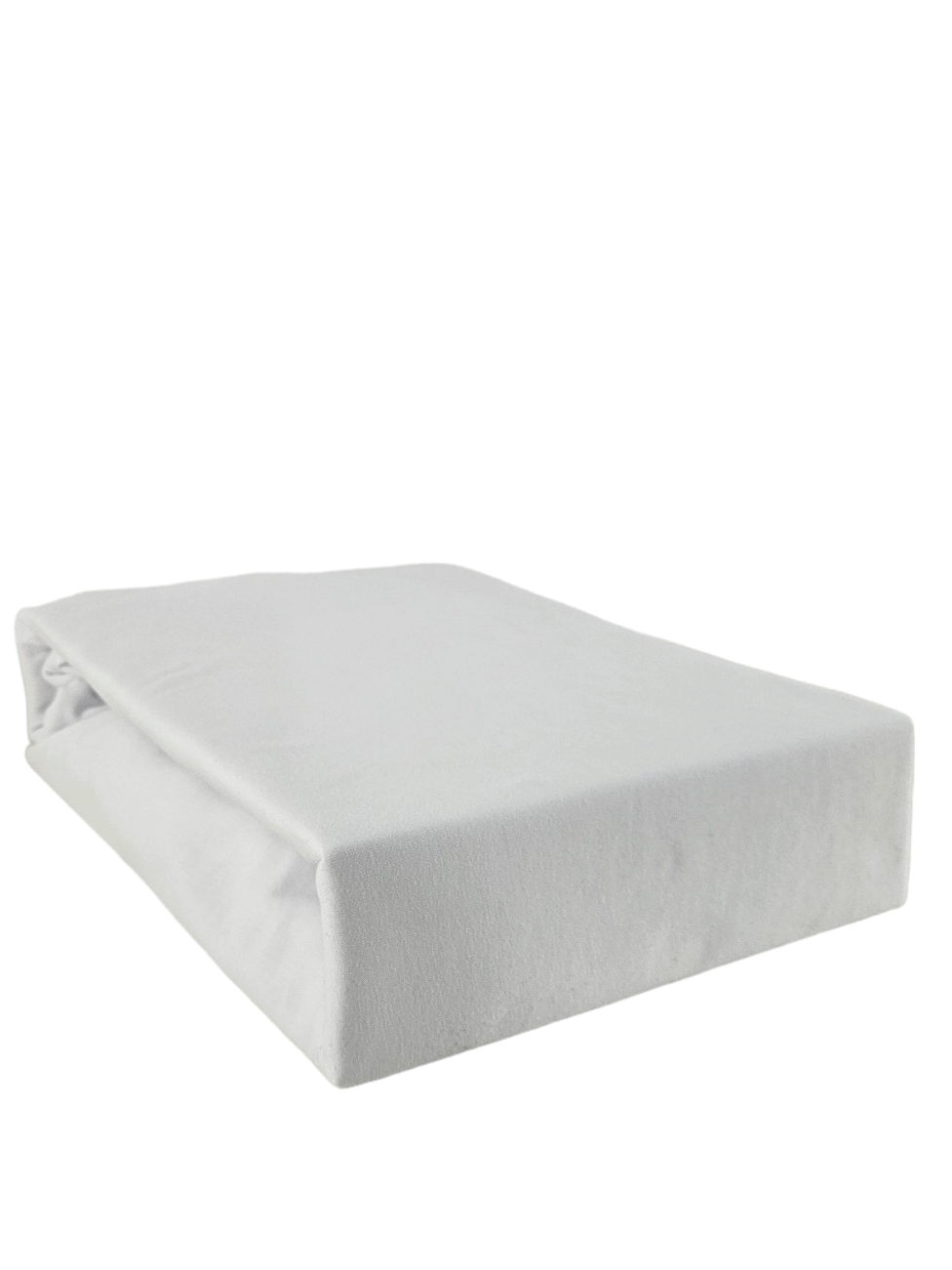 PRZEŚCIERADŁO Z GUMKĄ JERSEY BAWEŁNA PREMIUM BIAŁE 200x220 - obrazek 2