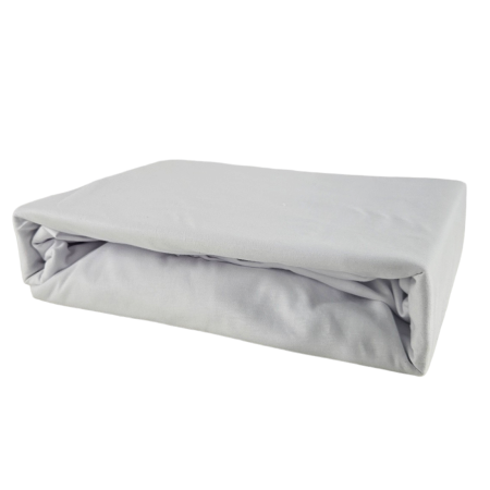 PRZEŚCIERADŁO Z GUMKĄ JERSEY BAWEŁNA PREMIUM BIAŁE 100x180