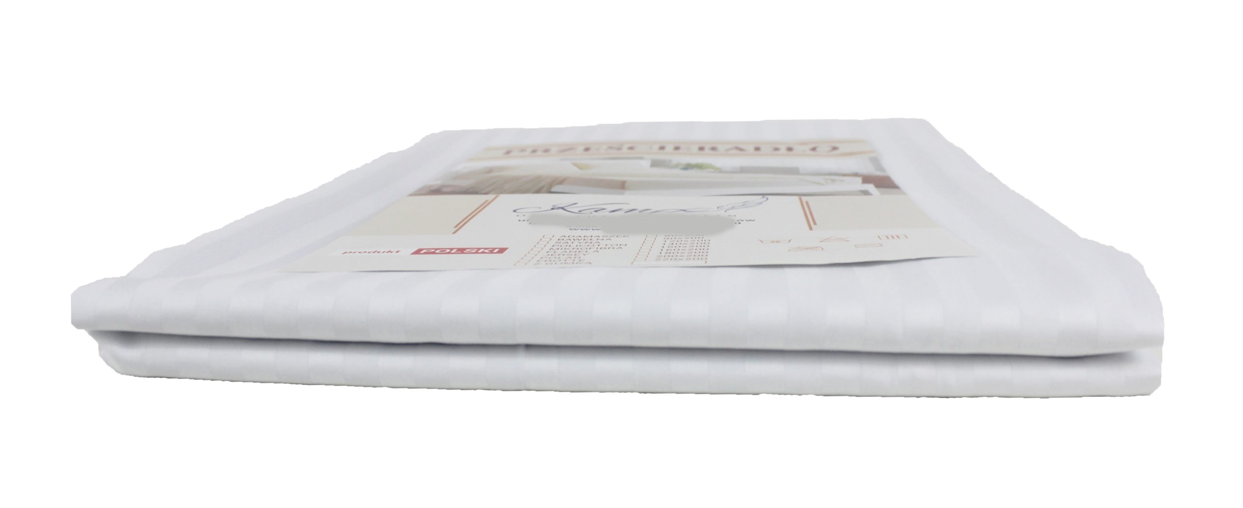 PRZEŚCIERADŁO KAM-POL TRADYCYJNE HOTELOWE PASEK 1CM 70x140 - obrazek 9