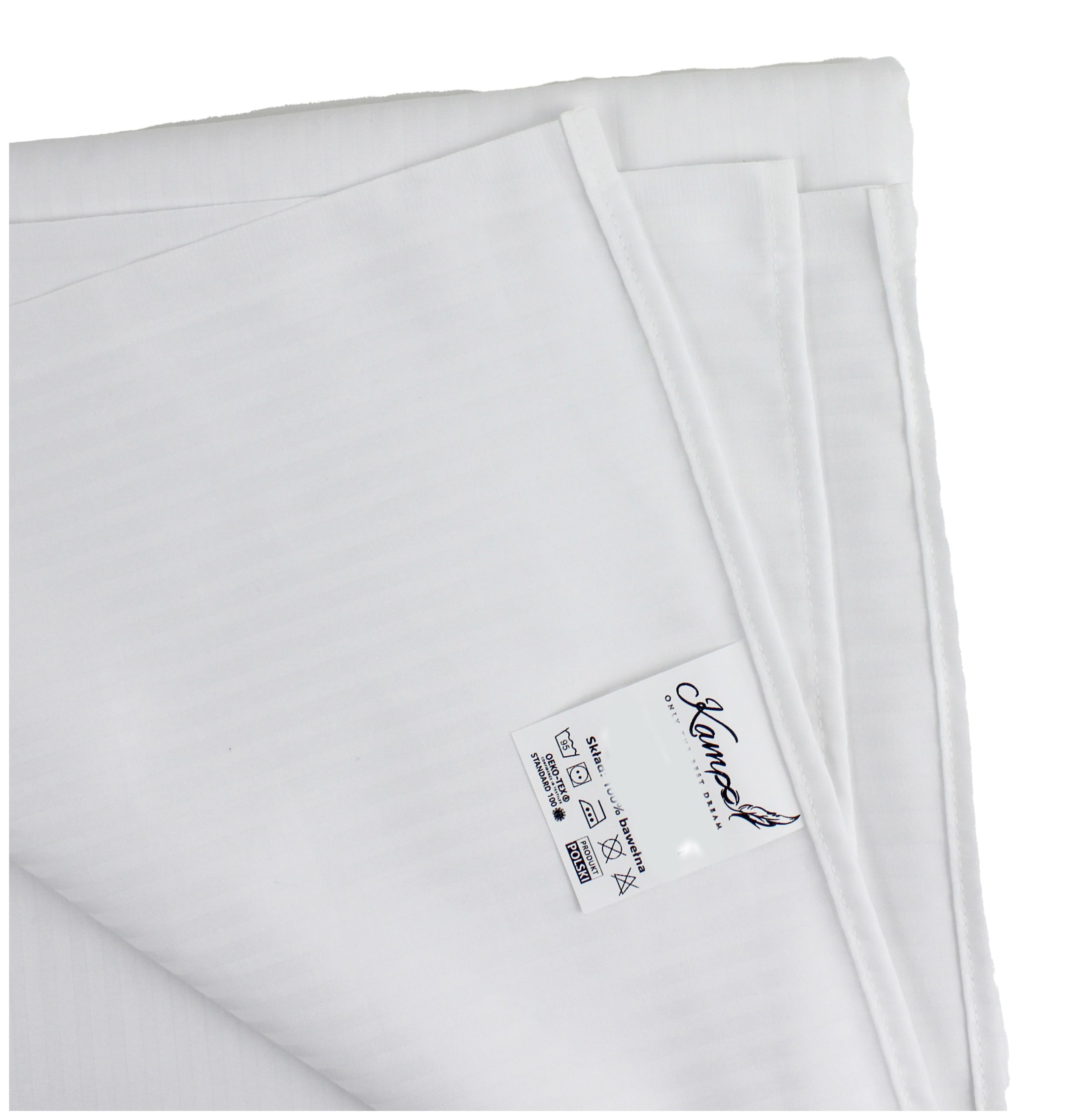 PRZEŚCIERADŁO KAM-POL TRADYCYJNE HOTELOWE PASEK 1CM 70x140 - obrazek 8